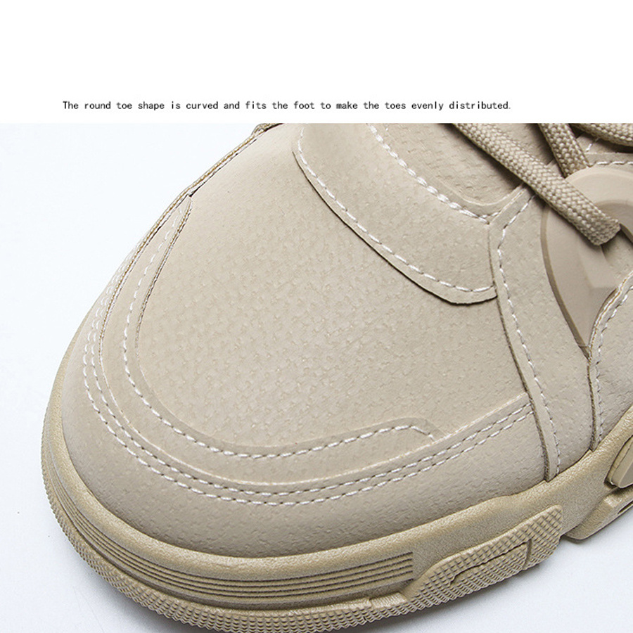 mens trendy tactical high top lace up boots with assorted colors casual outdoor walking shoes details 8